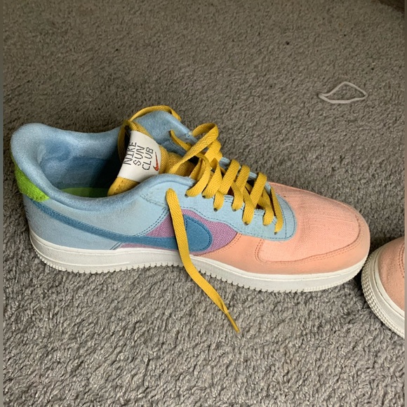 Size 11 1/2 - Nike Air Force 1 '07 LV8 Next Nature Low Sun Club - Multi - Picture 2 of 9